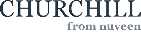 Churchill talent partners inc logo - vintage serif text with Churchill in large letters